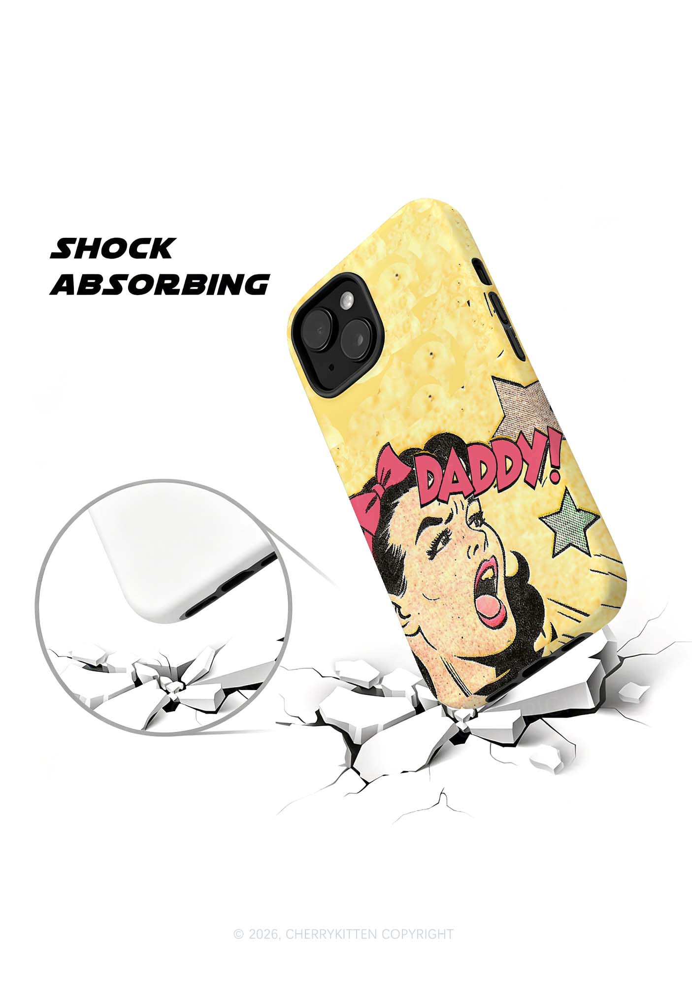 Call Daddy Y2K Phone Case Cherrykitten