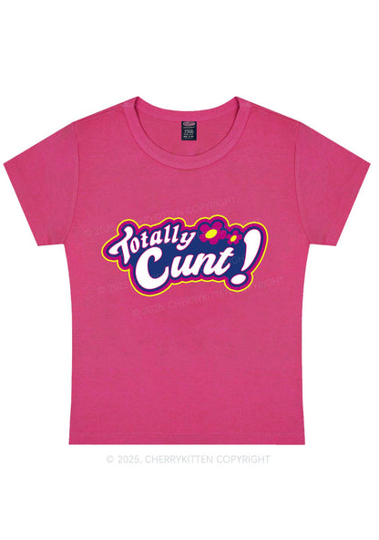 Totally Cxxt Y2K Baby Tee Cherrykitten