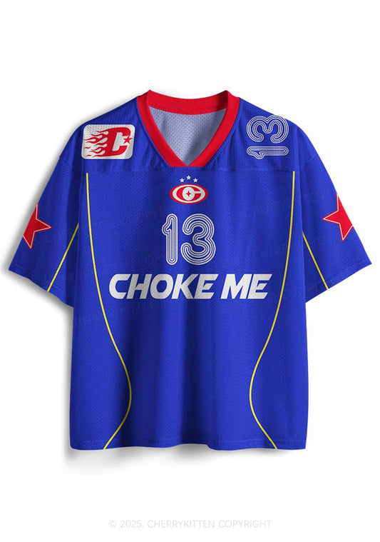 Custom Choke Me Y2K Sport Jersey Shirts Cherrykitten