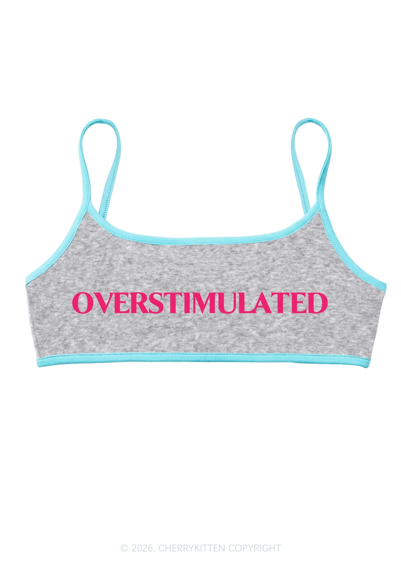 Overstimulated Y2K Super Crop Cami Cherrykitten