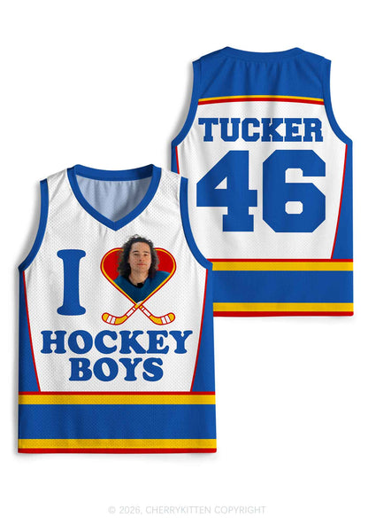 I Love Hockey Boy JT Y2K Sport Jersey Tank Cherrykitten