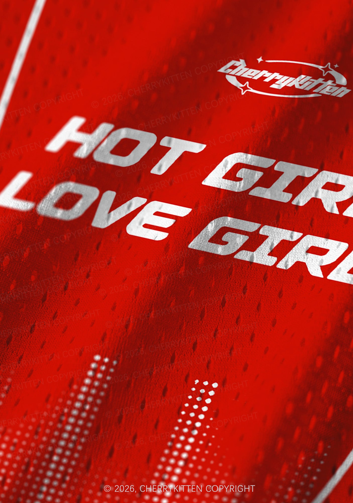 Hot Girls Love Girls Pride Y2K Sport Jersey Tank Cherrykitten