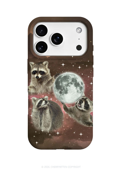 Raccoon Moon Y2K Phone Case Cherrykitten