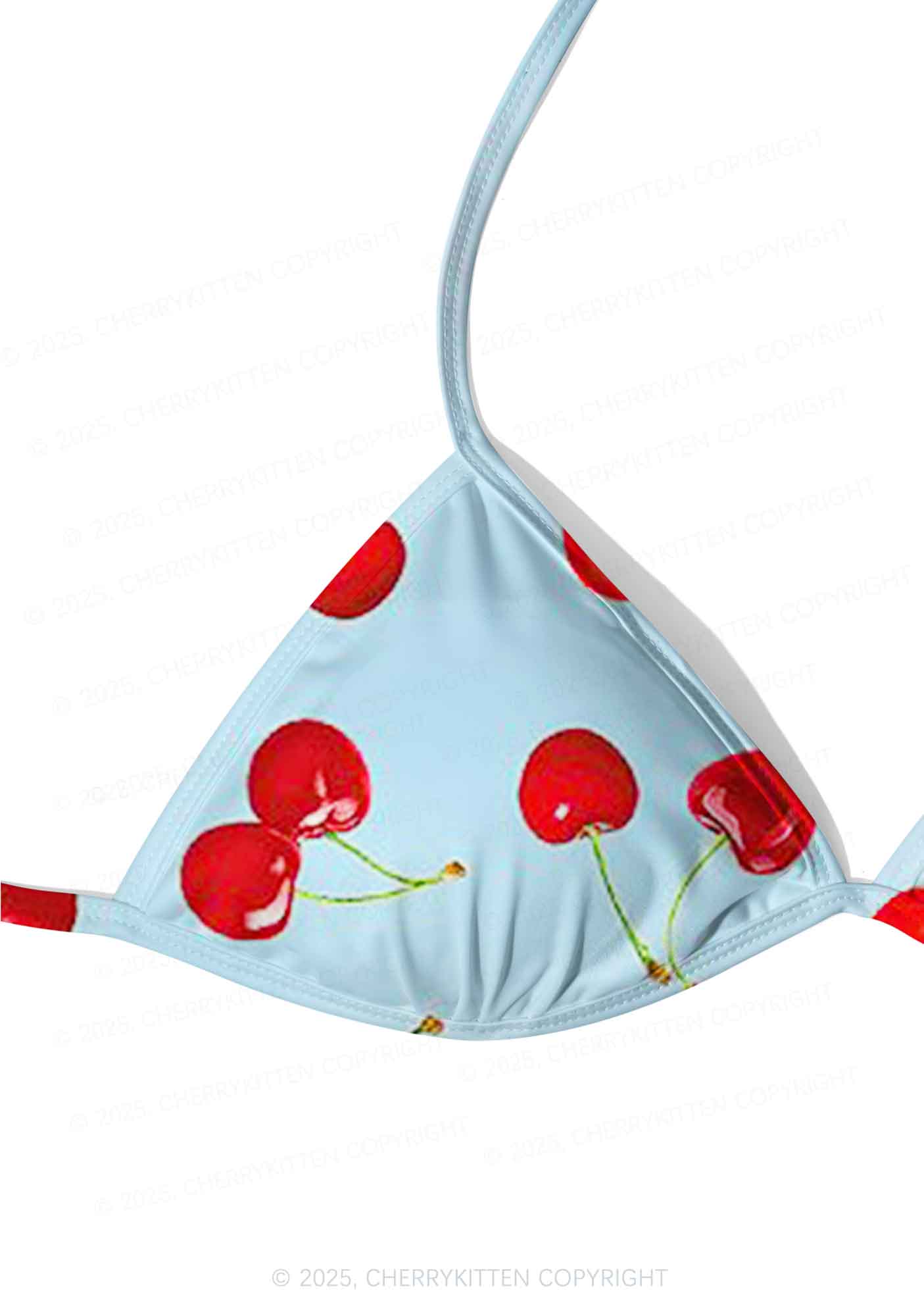 Cherry Sky Y2K Print Bikini Set Cherrykitten