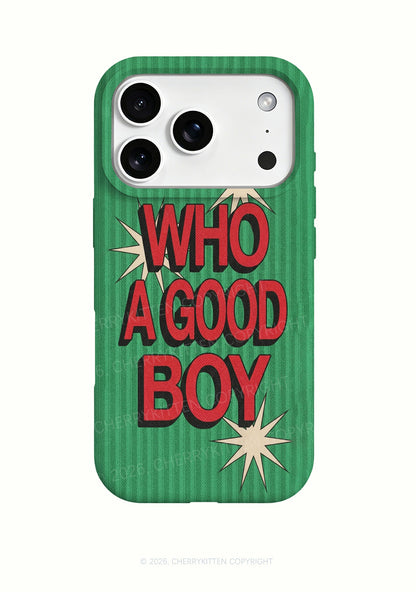 Whos A Good Boy Y2K Phone Case Cherrykitten