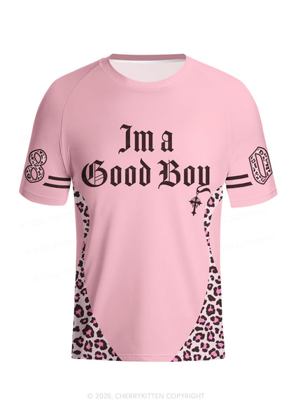 I Am A Good Boy Y2K Football Jersey Shirts Cherrykitten