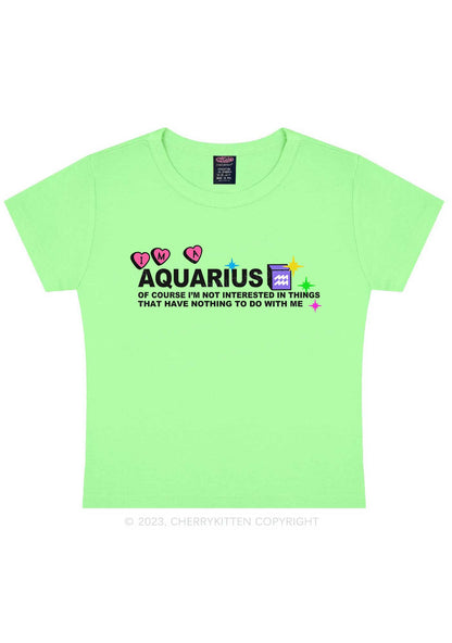 I'm A Aquarius Y2K Baby Tee Cherrykitten