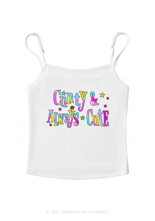 Cxxty Always Cute Y2K Spaghetti Strap Cami Cherrykitten