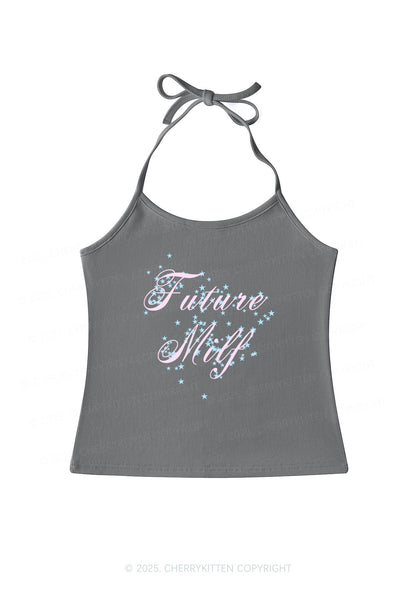 Future Mxxf Y2K Halter Neck Cami Cherrykitten