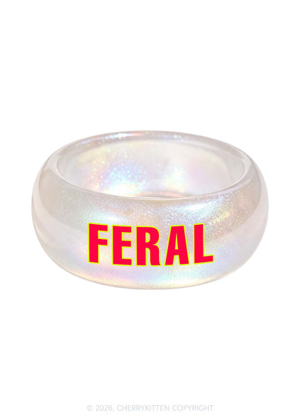 Feral Y2K Cuff Bangle Cherrykitten