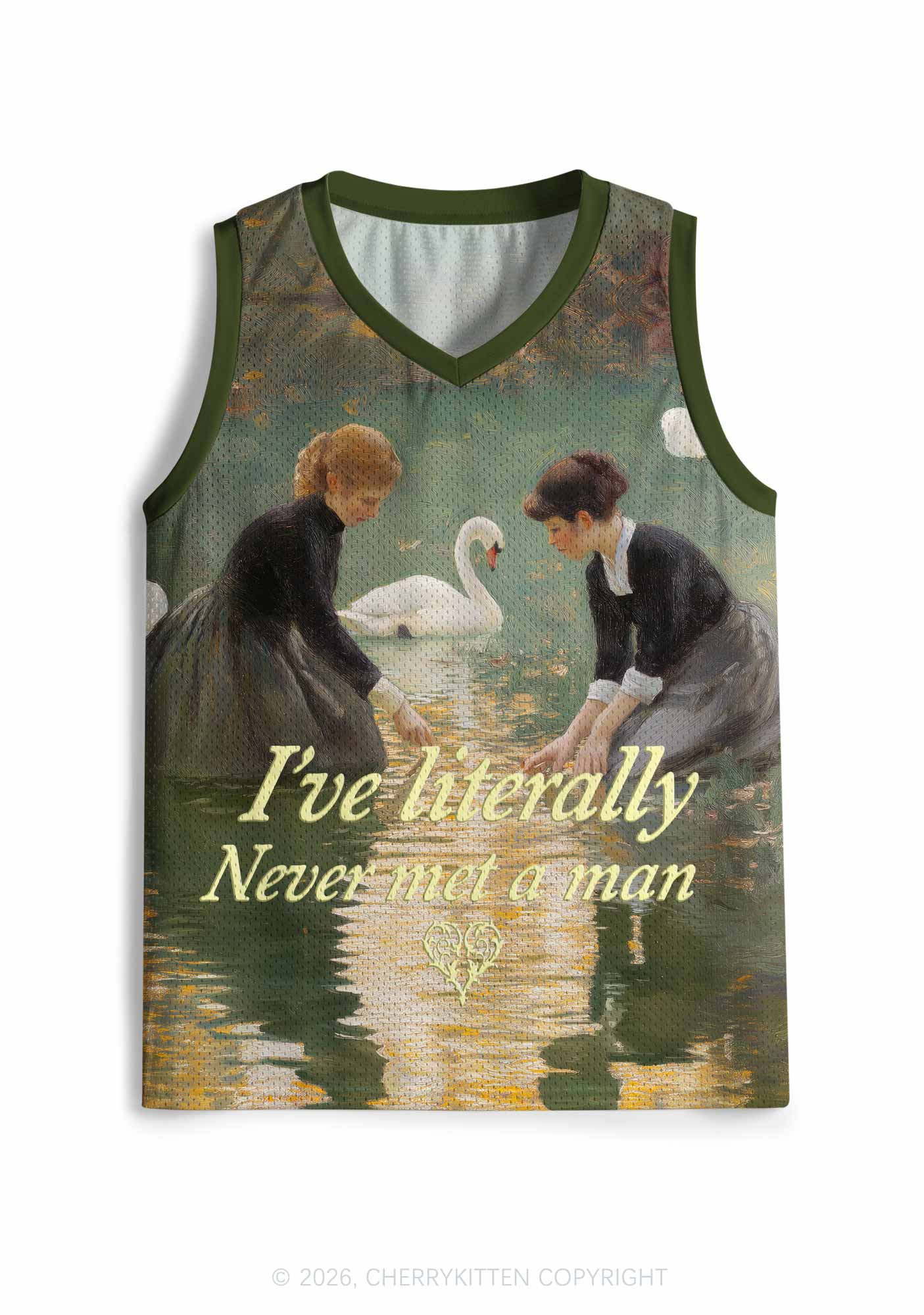 Literally Never Met A Man Pride Y2K Sport Jersey Tank Cherrykitten