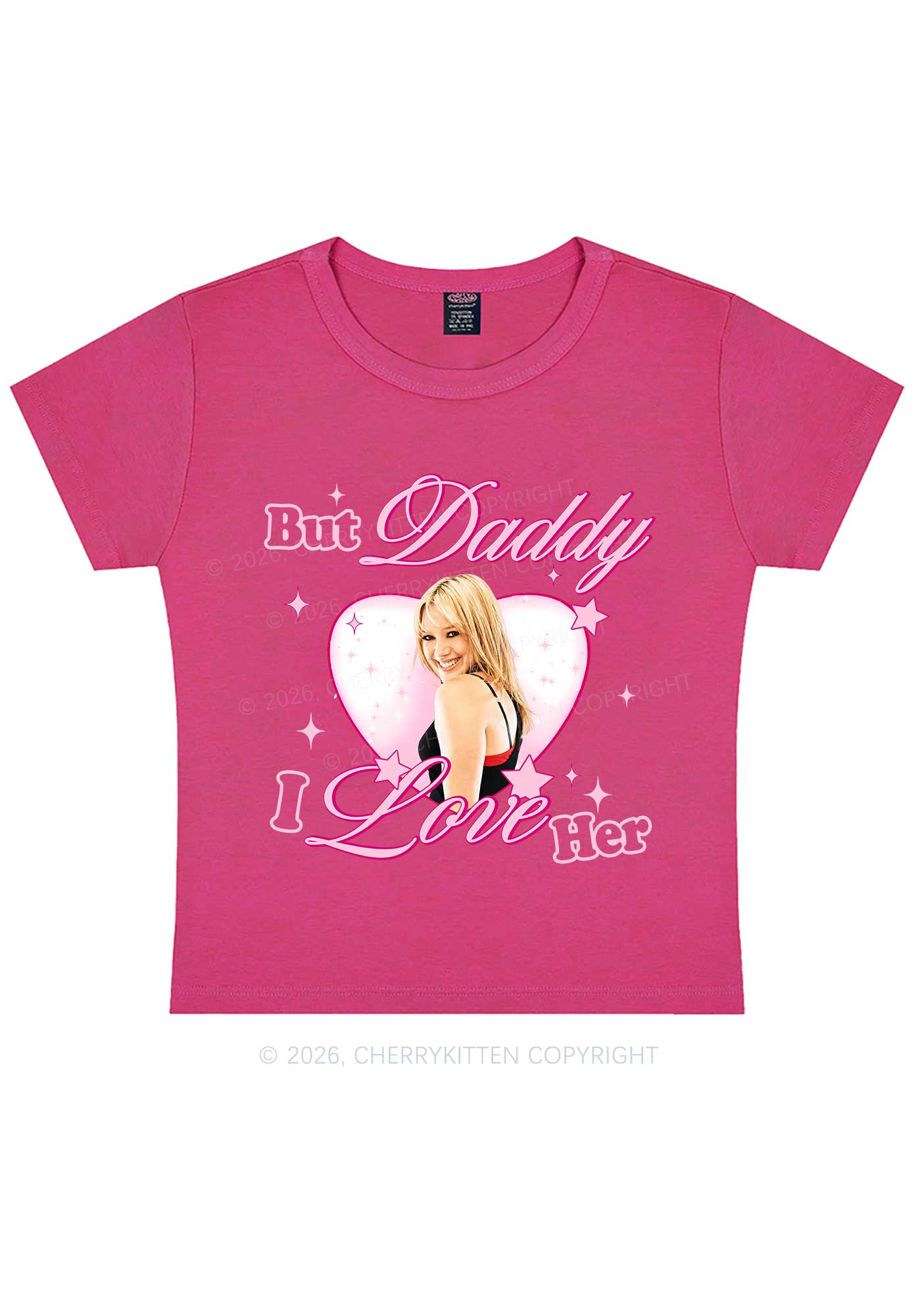 But Daddy I Love Her HD Y2K Baby Tee Cherrykitten