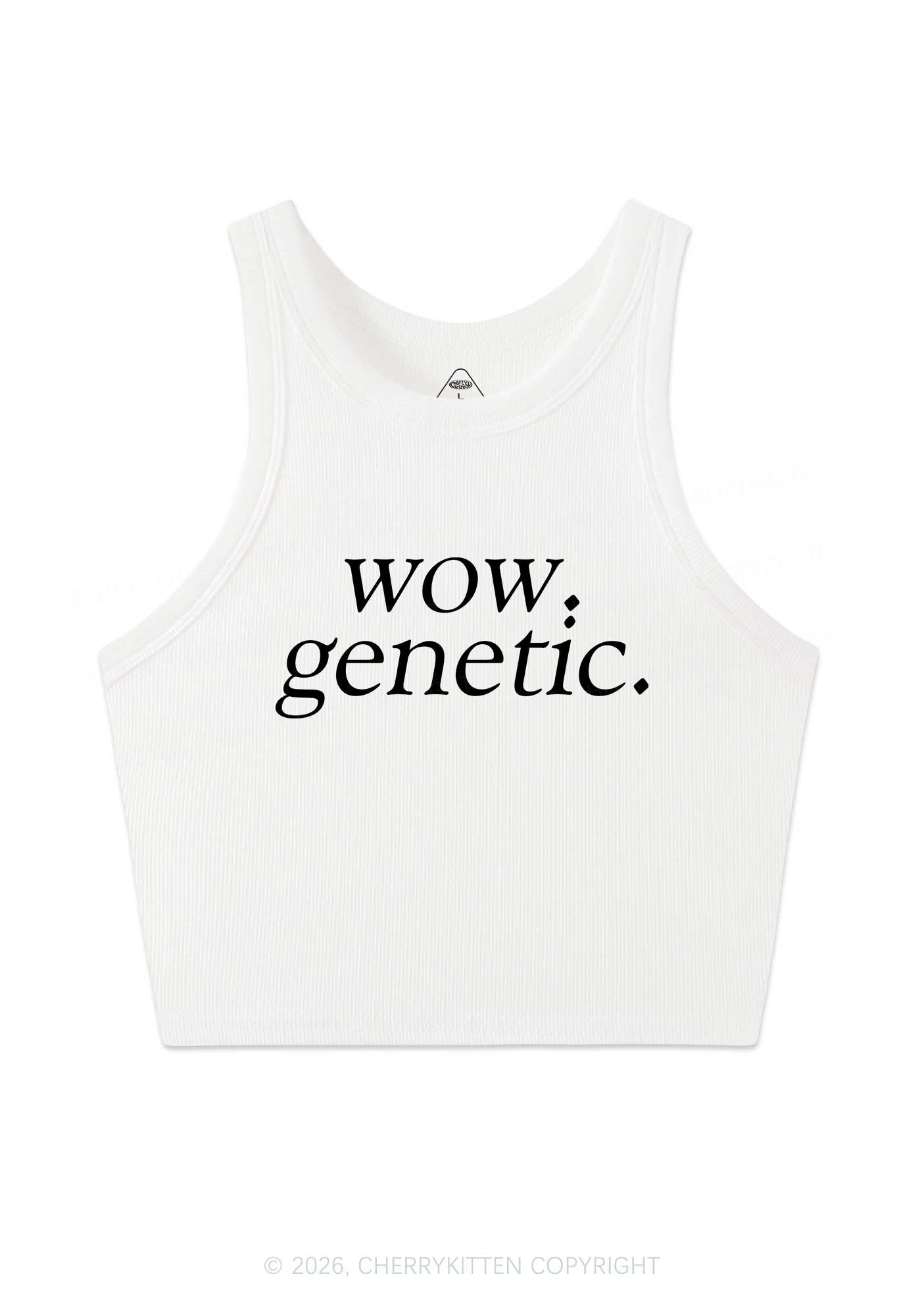 Wow Genetic HR Y2K Crop Tank Top Cherrykitten
