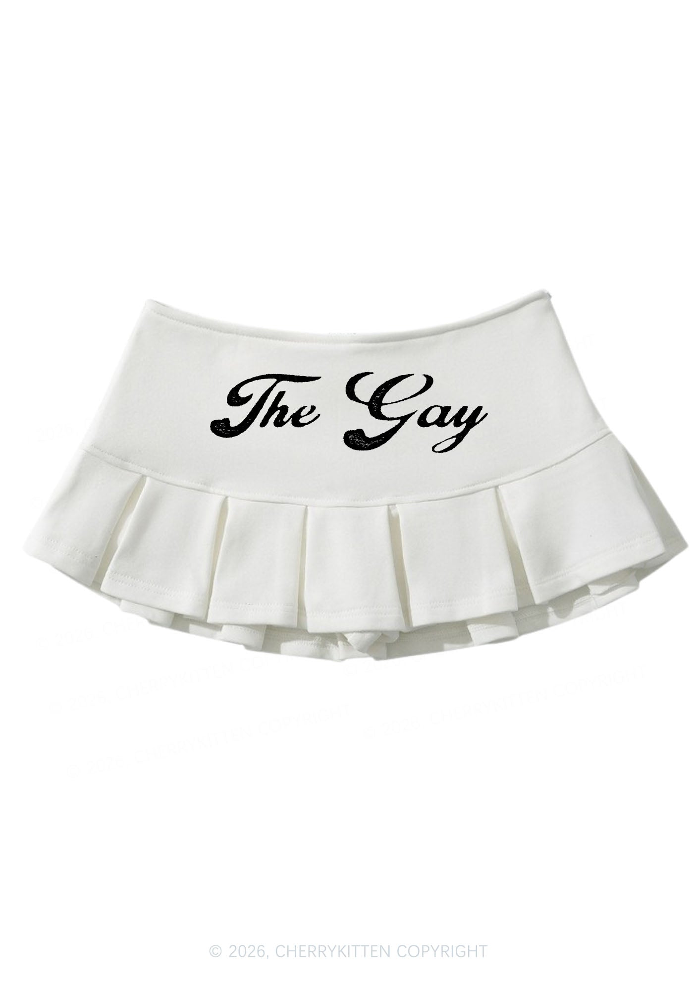 The Gay Pride Y2K Mini Pleated Skirts Cherrykitten