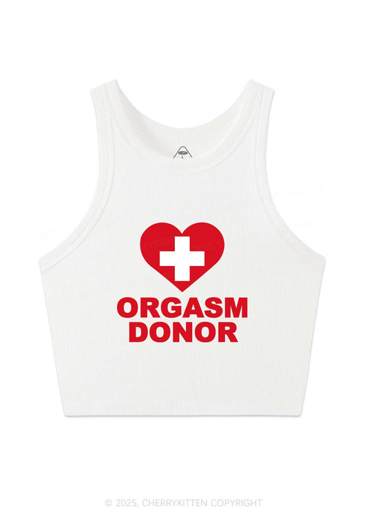 Orgxsm Donor Y2K Crop Tank Top Cherrykitten