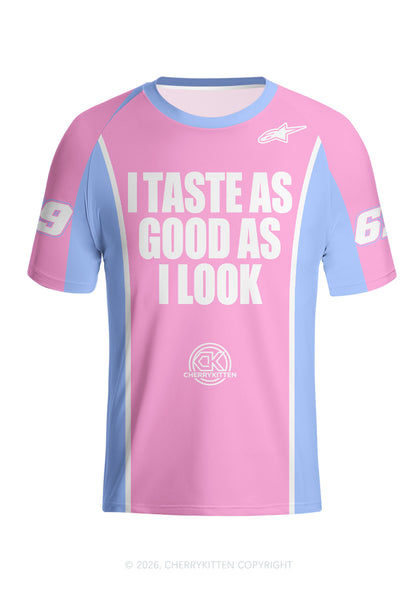 I Taste Good Y2K Football Jersey Shirts Cherrykitten