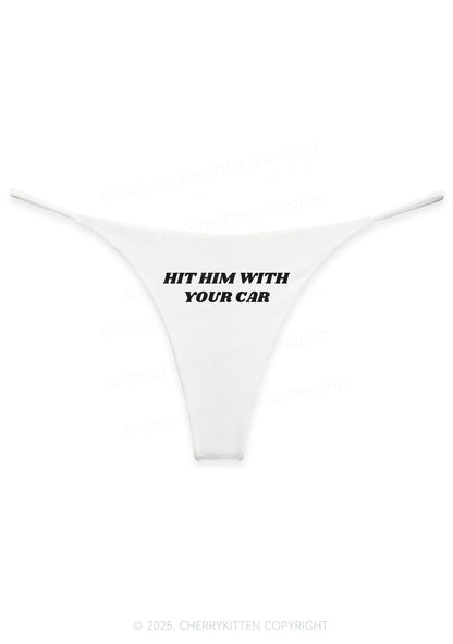 Hit Him Y2K Bikini String Thong Cherrykitten