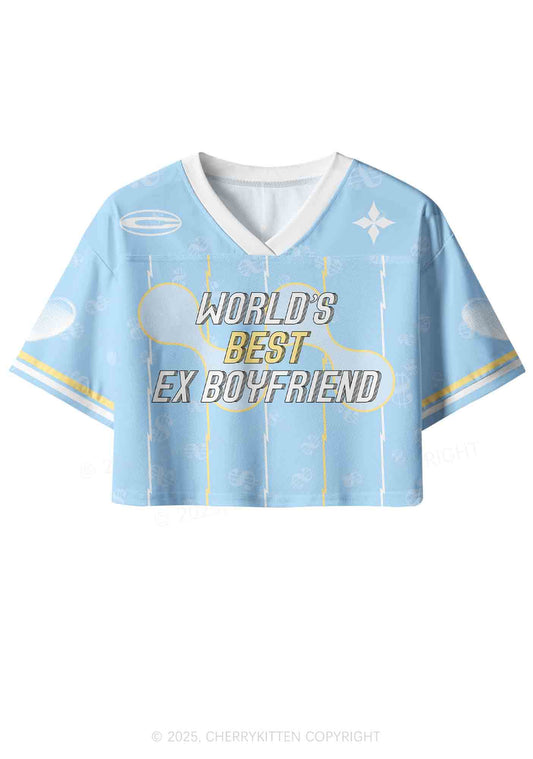 Custom Best Ex Boyfriend Y2K Crop Sport Jersey Shirts Cherrykitten