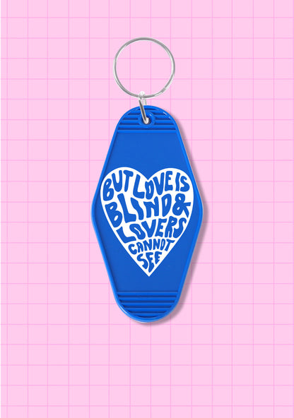 Love Is Blind 1Pc Y2K Hotel Keychain Cherrykitten