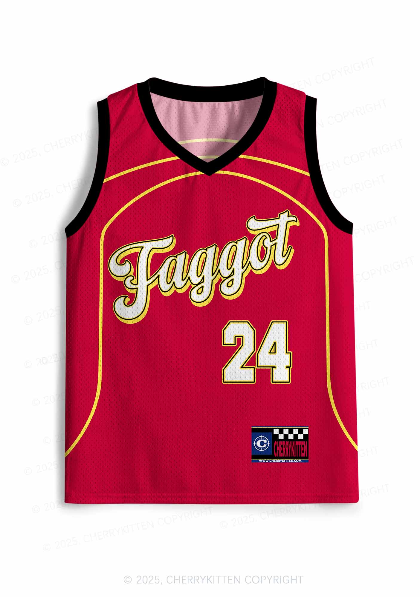 Custom Star Faggot Pride Y2K Sport Jersey Tank Cherrykitten