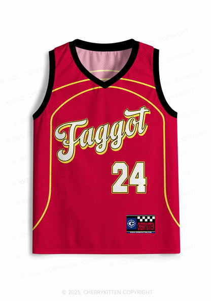 Custom Star Faggot Pride Y2K Sport Jersey Tank Cherrykitten