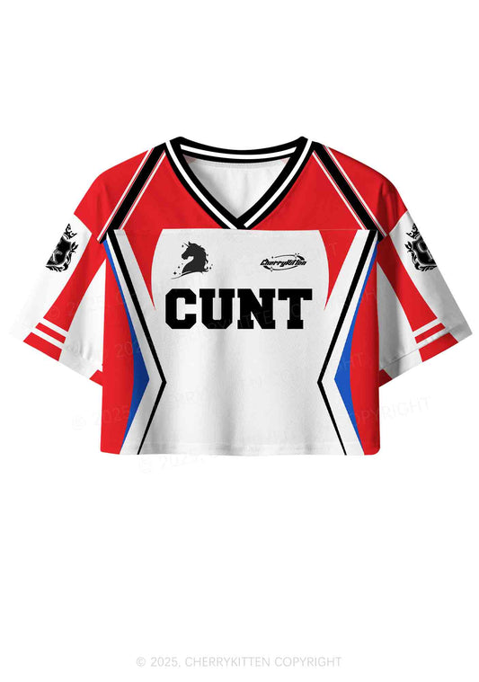 Custom Cxxt Pony Y2K Crop Sport Jersey Shirts Cherrykitten