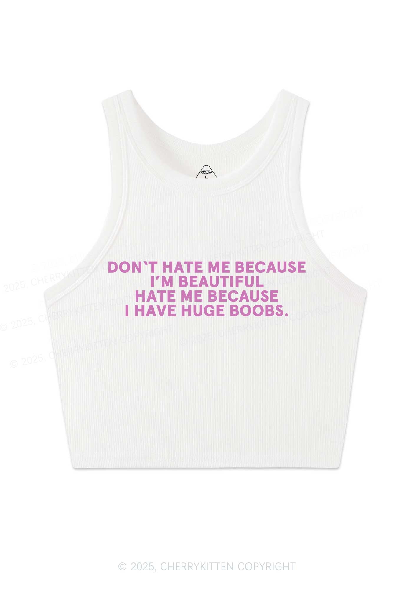 I Have Huge Bxxbs Y2K Crop Tank Top Cherrykitten