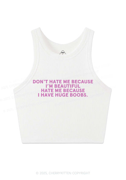 I Have Huge Bxxbs Y2K Crop Tank Top Cherrykitten