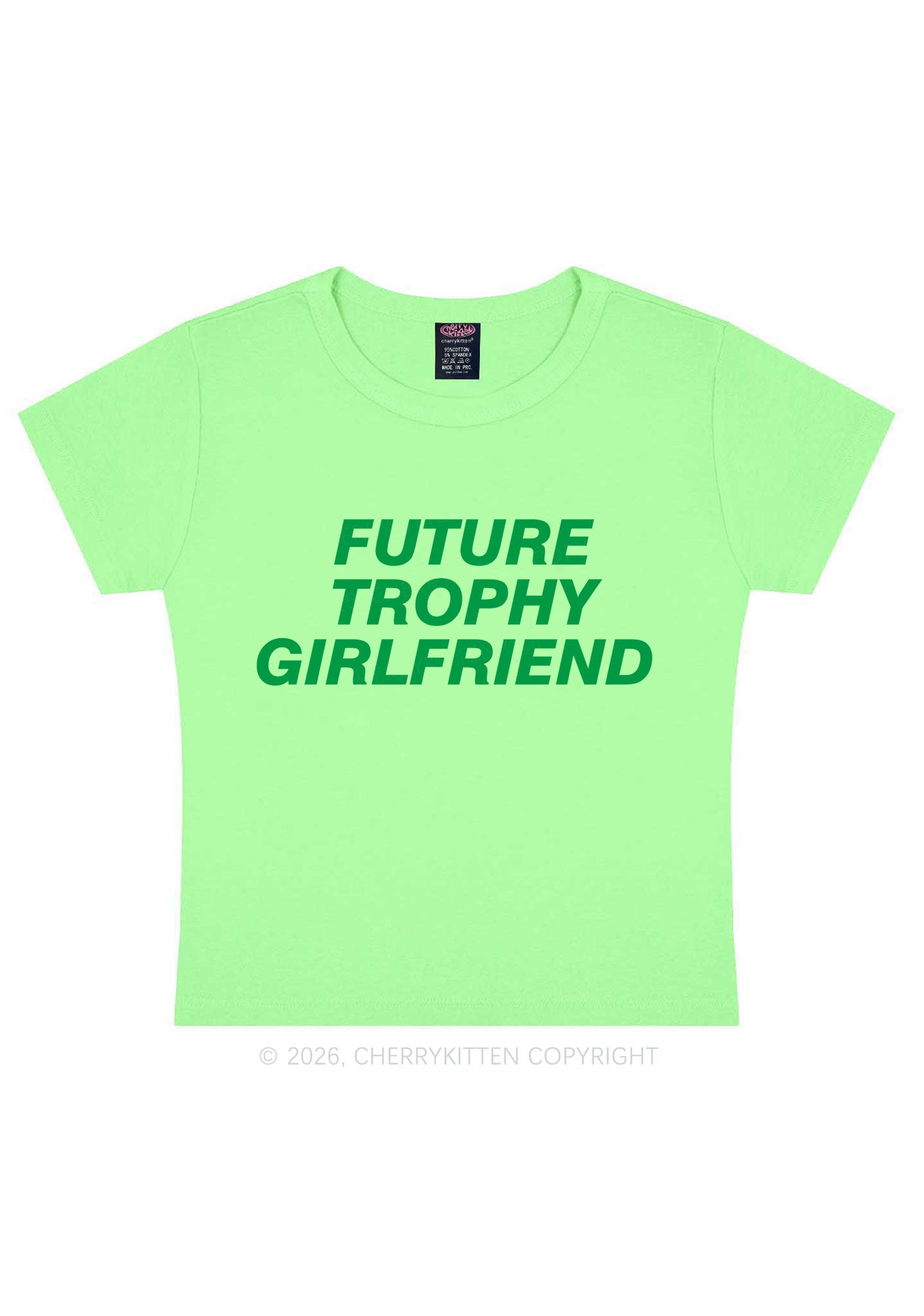 Future Trophy Girlfriend Y2K Baby Tee Cherrykitten