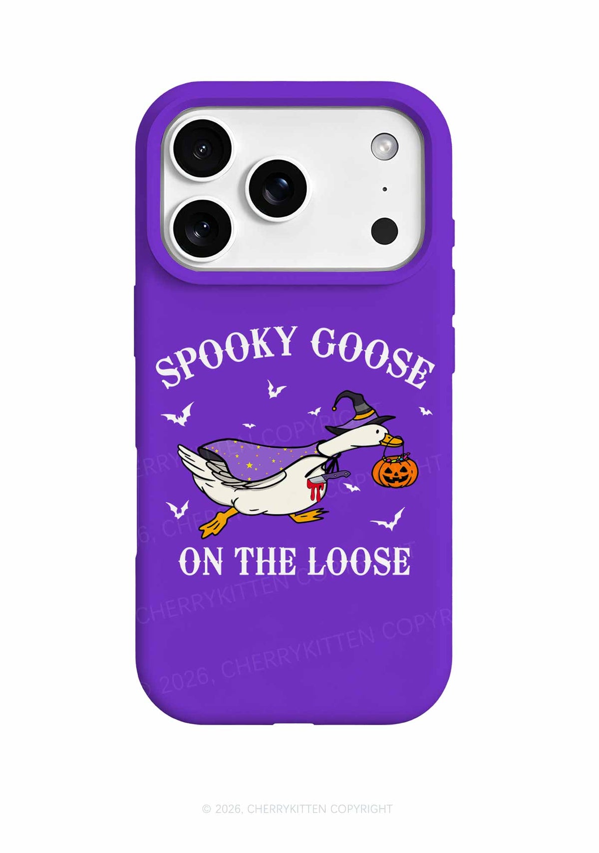 Halloween Spooky Goose On Loose Y2K Phone Case Cherrykitten