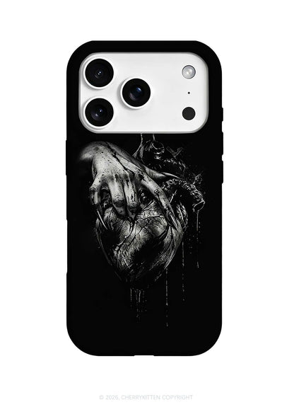 Halloween Monster Hand Bleeding Heart Y2K Phone Case Cherrykitten
