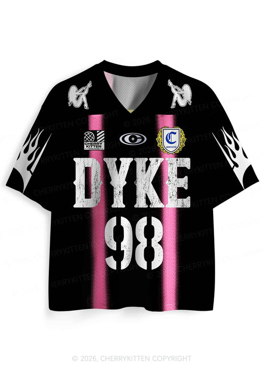 Retro Dyke Pride Y2K Sport Jersey Shirts Cherrykitten