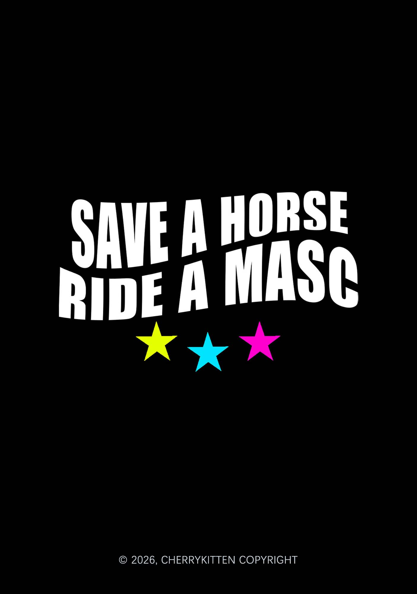 Ride A Masc Pride 1Pc Y2K Pin Badge Cherrykitten