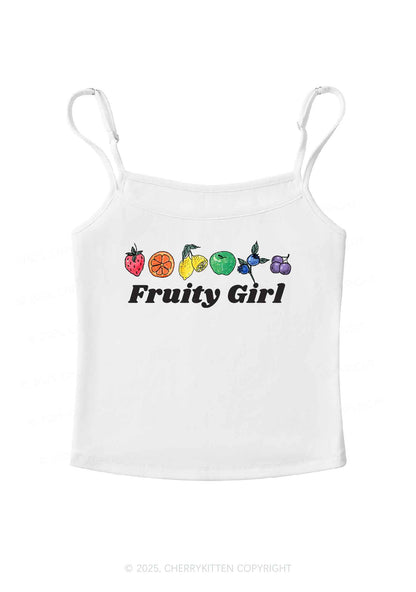 Fruity Girl Y2K Spaghetti Strap Cami Cherrykitten