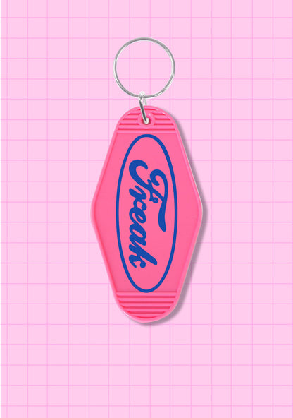 Oval Freak 1Pc Y2K Hotel Keychain Cherrykitten
