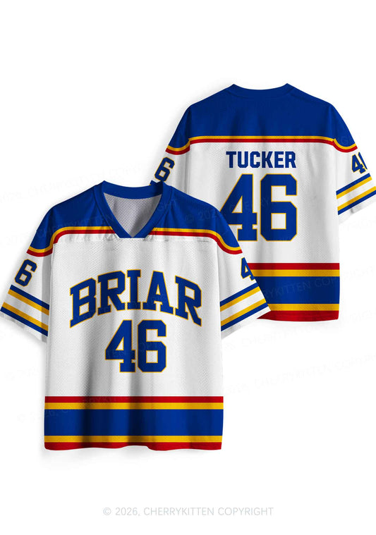 Retro White Hockey Team JT Y2K Sport Jersey Shirts Cherrykitten