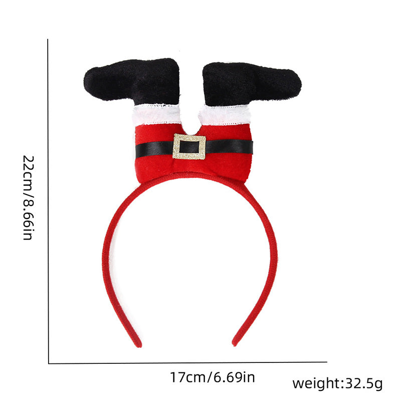 Christmas Y2K Santa Legs Hairband