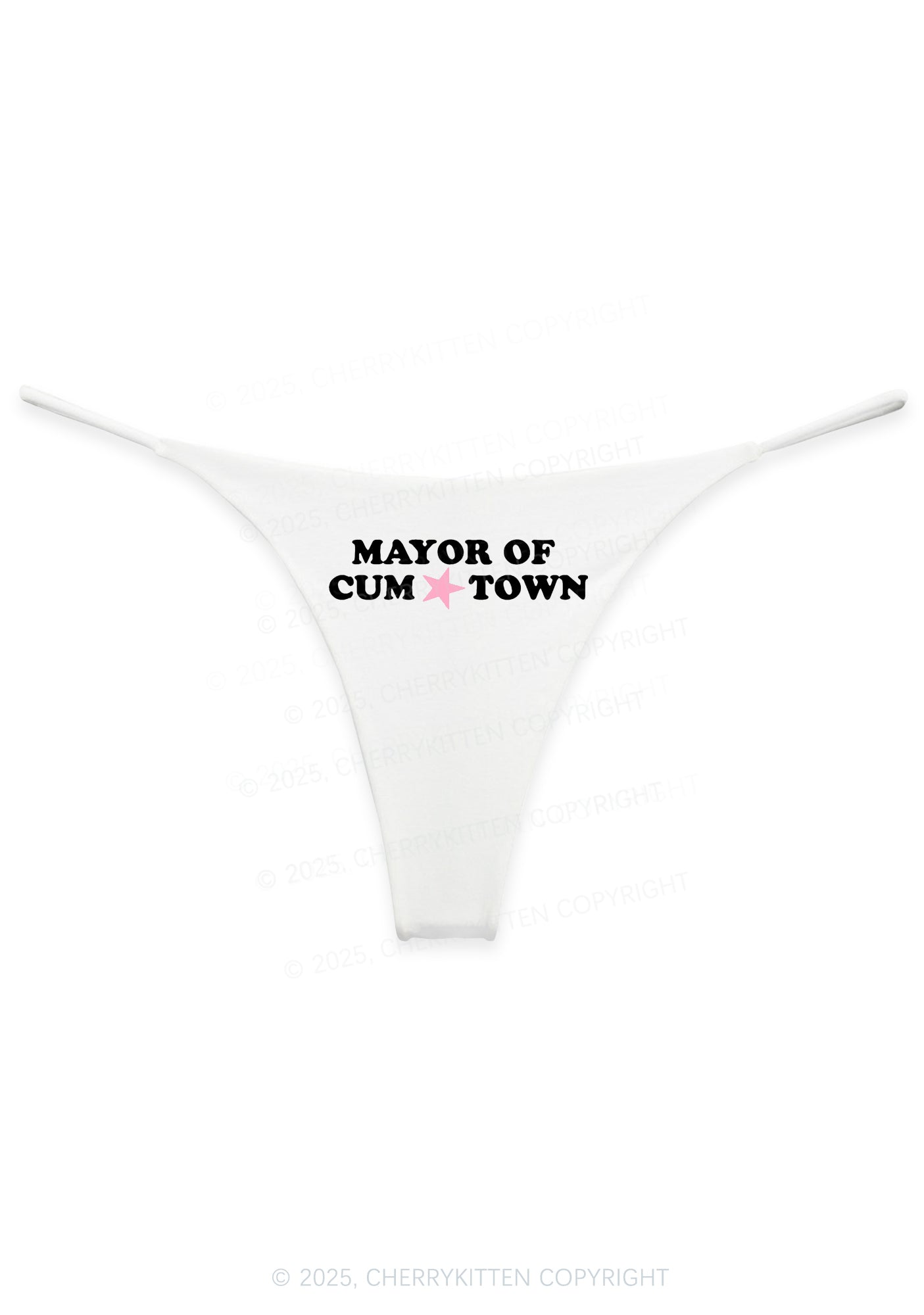 Mayor Of Come Town Y2K Bikini String Thong Cherrykitten