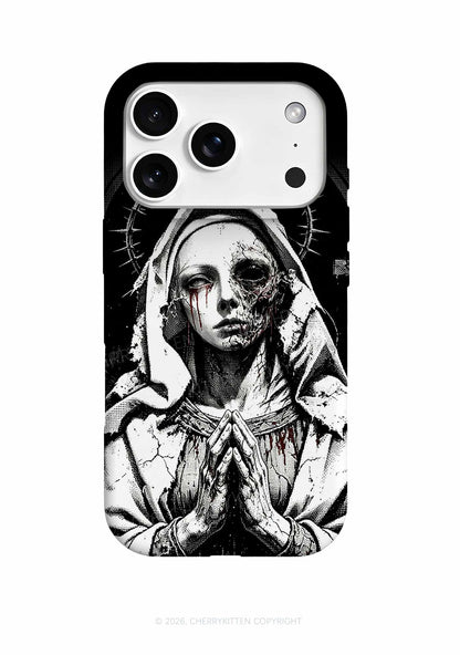 Halloween Decaying Prayer Figure Y2K Phone Case Cherrykitten