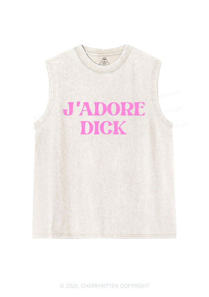 Jadore Dxxk Y2K Washed Muscle Tank Cherrykitten