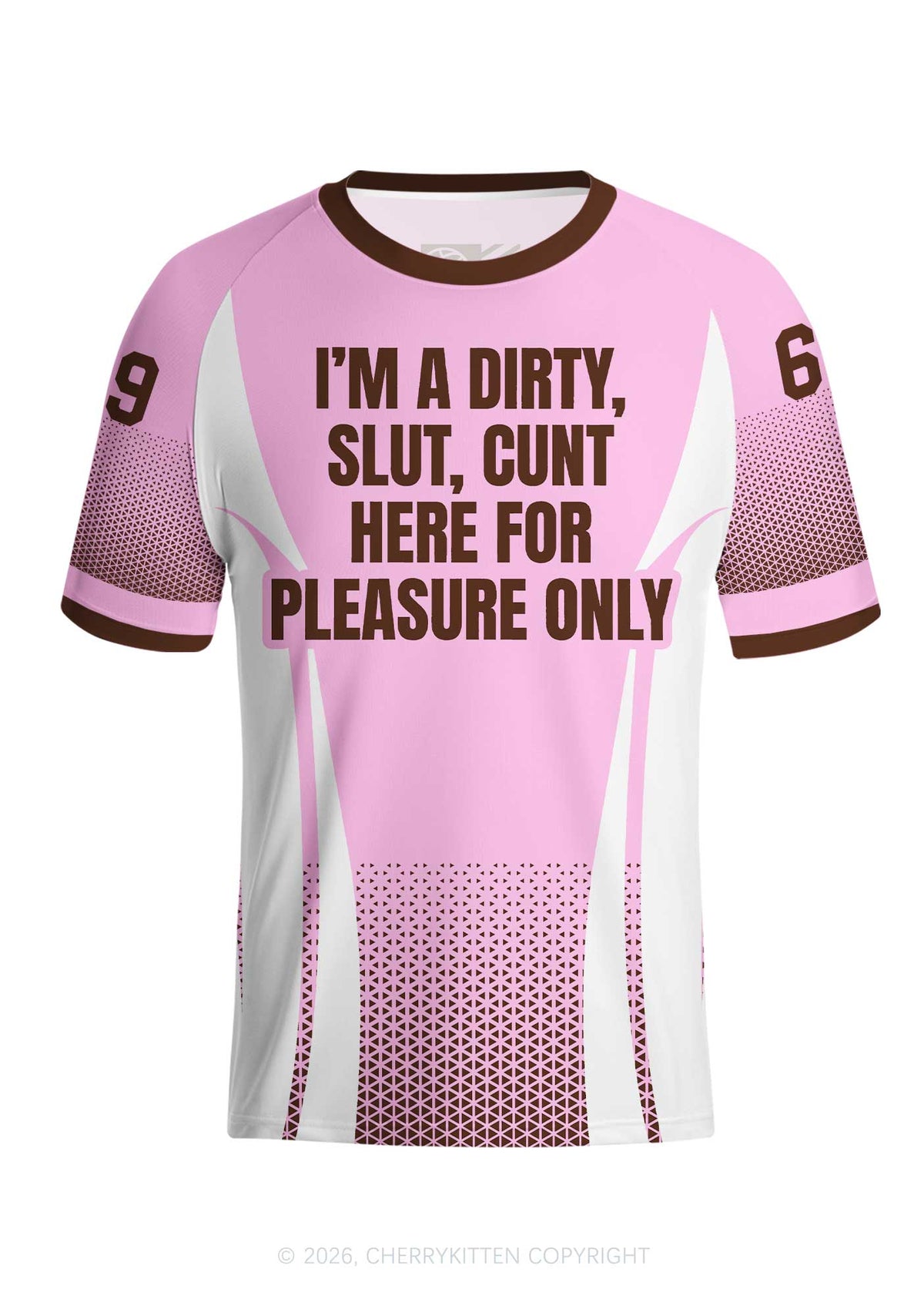 Im A Dirty Slxt Y2K Football Jersey Shirts Cherrykitten
