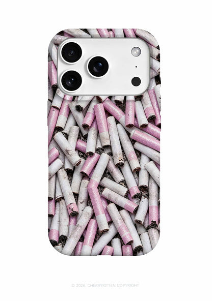 Pink White Cigarette Y2K Phone Case Cherrykitten