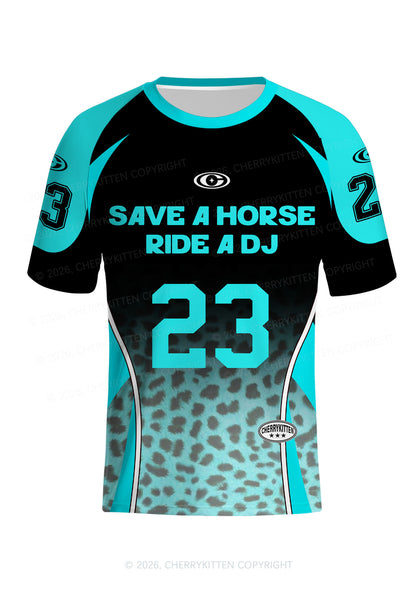 Black Ride A DJ Y2K Football Jersey Shirts Cherrykitten