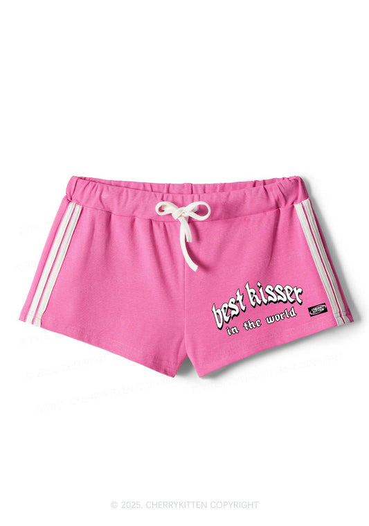 Best Kisser In The World Y2K Drawstring Mini Shorts Cherrykitten