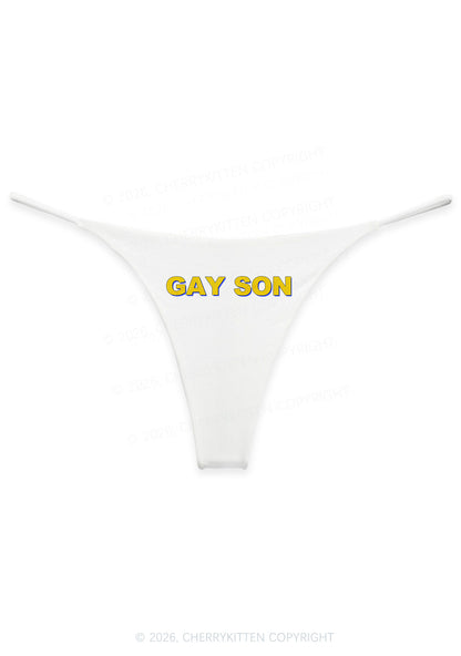 Gay Son Pride Y2K Bikini String Thong Cherrykitten