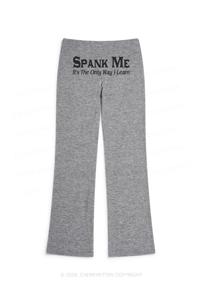 Spank Me Y2K Low Rise Drawstring Flare Pants Cherrykitten