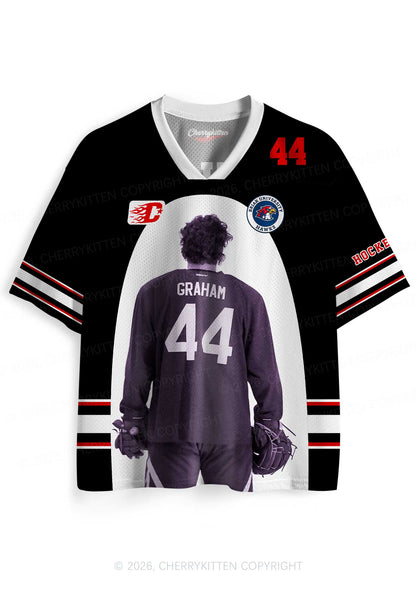 Hockey Player GG Y2K Sport Jersey Shirts Cherrykitten