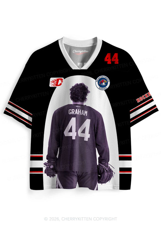 Hockey Player GG Y2K Sport Jersey Shirts Cherrykitten