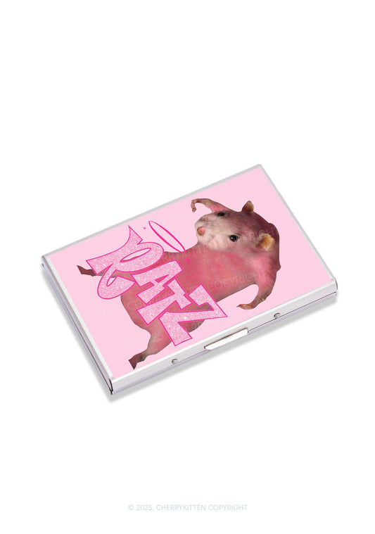 Pink Ratz Y2K Mirror Cigarette Case Cherrykitten