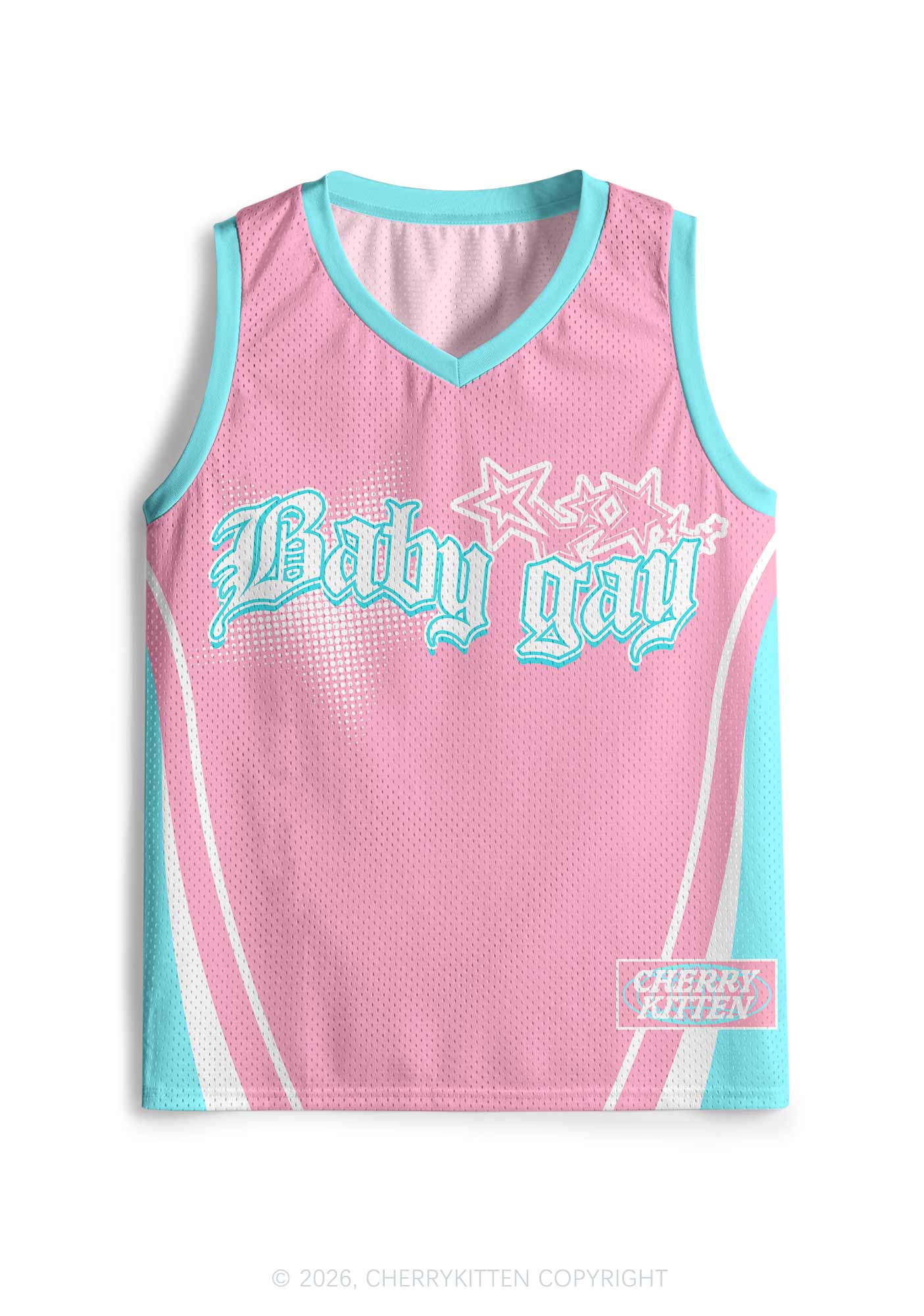 Baby Gay Pride Y2K Sport Jersey Tank Cherrykitten